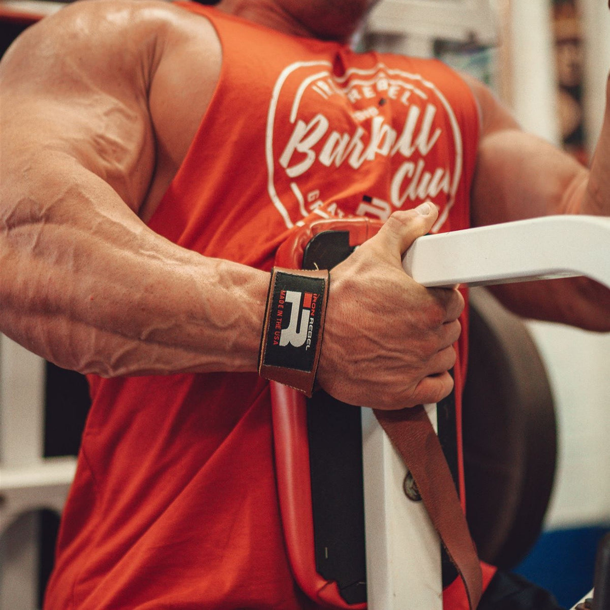 Leather Padded Lifting Straps Iron Rebel Canada